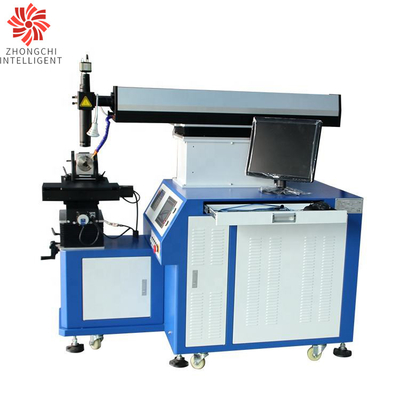 100W Jewellery YAG Laser Welder Soldering Machine For Silver Platinum Gold Rings Bracelets